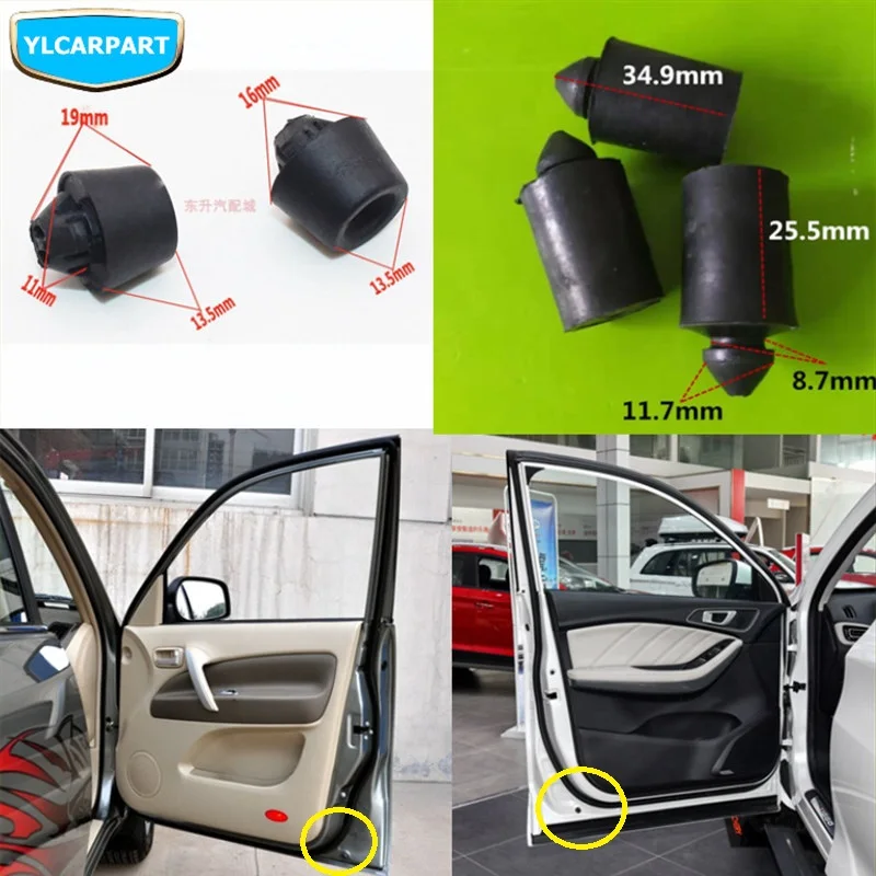 Для Chery Tiggo, автомобильная дверная Резина Буфера