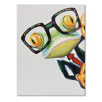 

Frog Decorative painting living room mural children's painting