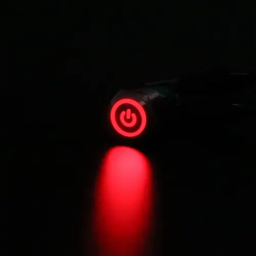 12/16/19/22mm Waterproof Metal Push Button Switch LED Light Momentary Latching Car Engine Power Switch 5V 12V 24V 220V Red Blue - Image 8