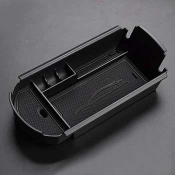 

Car Styling Accessories Plastic Interior Armrest Storage Box Organizer Case Container Tray for Toyota C-Hr Chr 2016 2017 2018 Bl