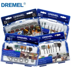 Dremel – ensemble d'accessoires d'outils rotatifs polyvalents, pour bois, métal et verre, 687 01 686 01 689 01 EZ688 01 