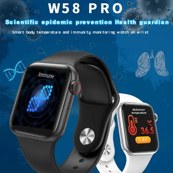 

Body Temperature Monitoring Bracelet Watch Information Push Sleep Thermometer Bracelet Bluetooth Smart Sports Bracelet