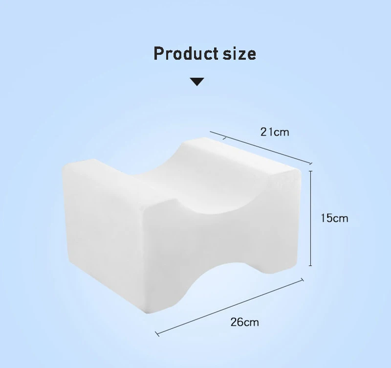 Memory Foam наколенник клиновидная подушка для ног Подушка для ног для беременных облегчение боли Подушка для сна подушка для ног