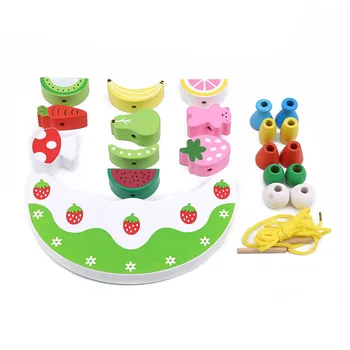 

Simulation Cake Fruit Balance Building Blocks Balance Toys For Children Early Learning Educational Assembling Toy