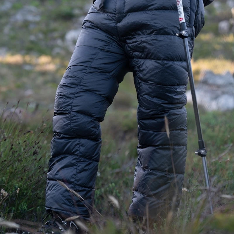 Piping trussel mærke navn Naturehike Winter Down Pants Outdoor Ultralight Warm Down Pants Waterproof  90% White Goose Down Climbing Hiking Windproof Pants - Camping & Hiking Down  - AliExpress