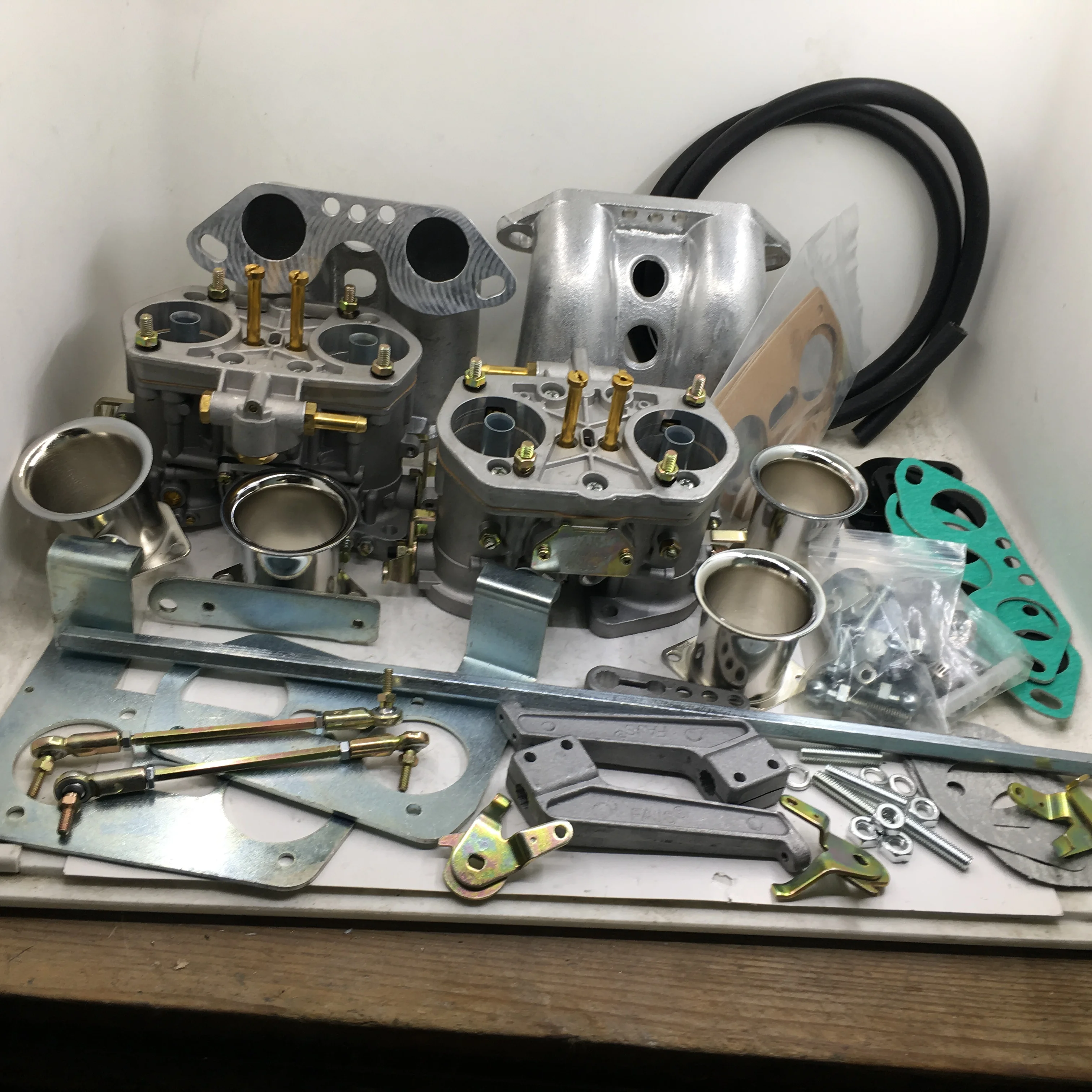 Комплект карбюратора SherryBerg fajs carb для VW PORSCHE 914 BUS Тип 2 40 IDF FAJS КАРБЮРАТОР T2 и T4 weber Kit