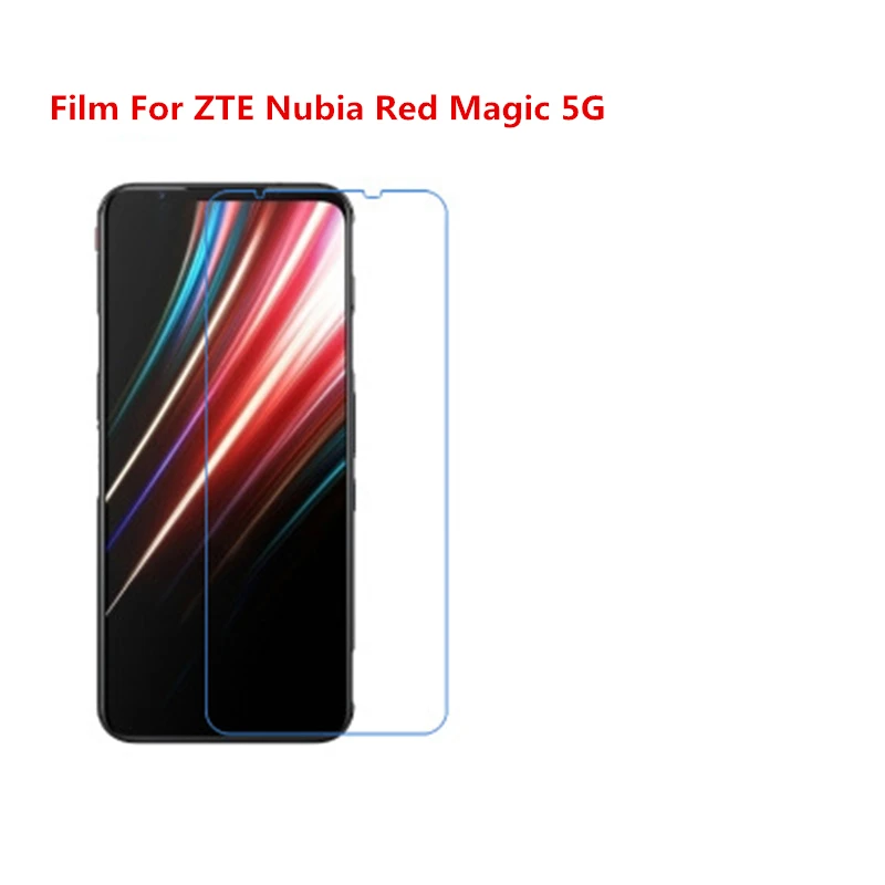 

1/2/5/10 Pcs Ultra Thin Clear HD LCD Screen Protector Film With Cleaning Cloth Film For ZTE Nubia Red Magic 5G.