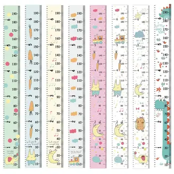 

Home Children Cartoon Height Ruler Simple Creative Decorative Wall Stickers Hanging Photography Props U50F