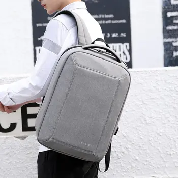 

New Office Work Men Laptop USB Backpack School Bag Rucksack Male Backbag Travel Daypacks Male Business Back Pack Mochila