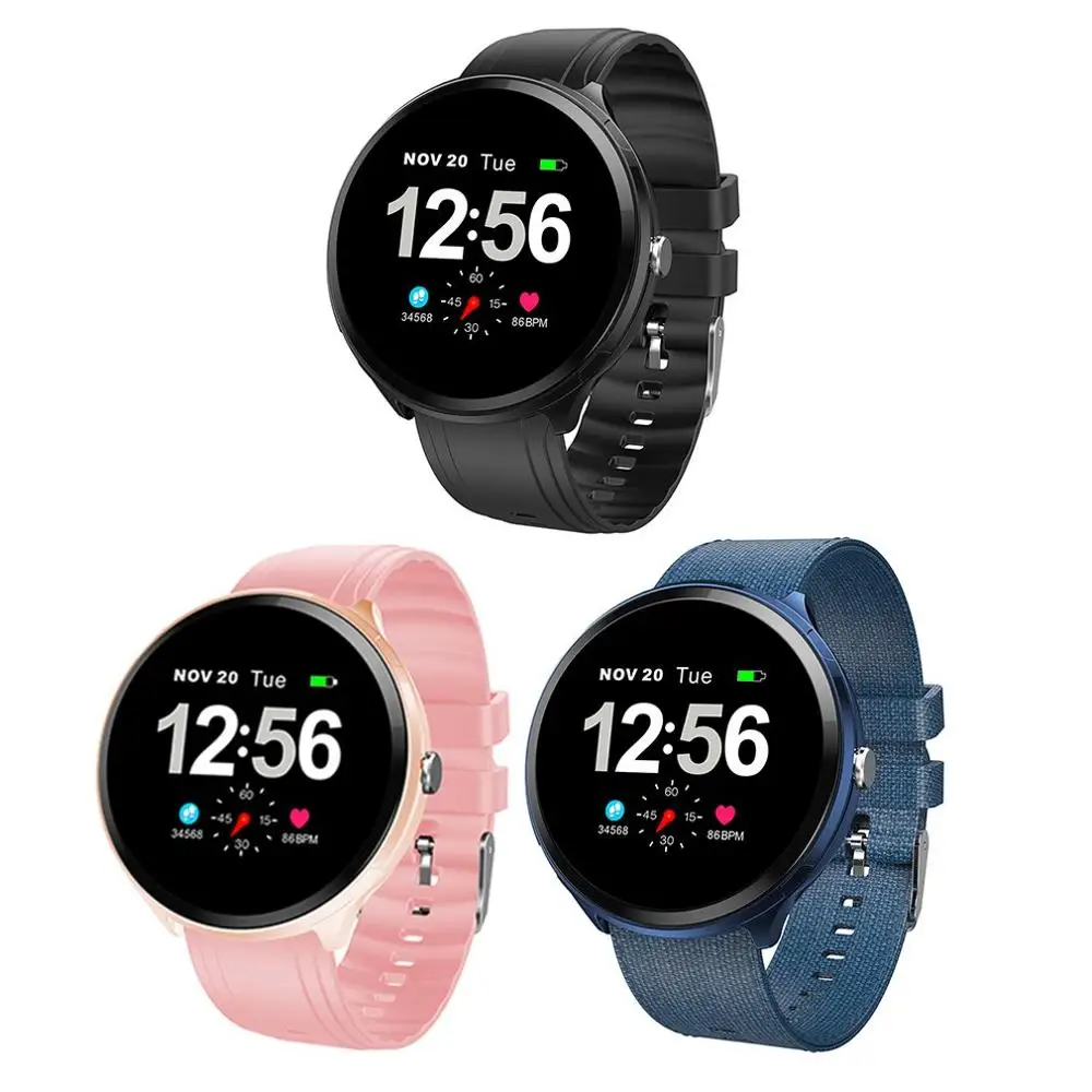 Touch Screen Smart Bracelet Heart Rate Sleep Monitoring Bracelet Call Reminder Smart Band Watch