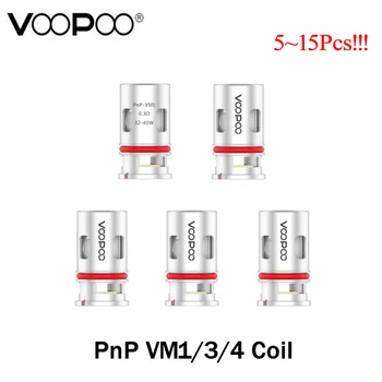 

5~15pcs/lot Original VOOPOO PnP-VM1 PnP-VM3 PnP-VM4 Mesh Coil Head Fit E Cigarette VINCI Mod Pod Kit and VINCI X NAVI Pod Vape