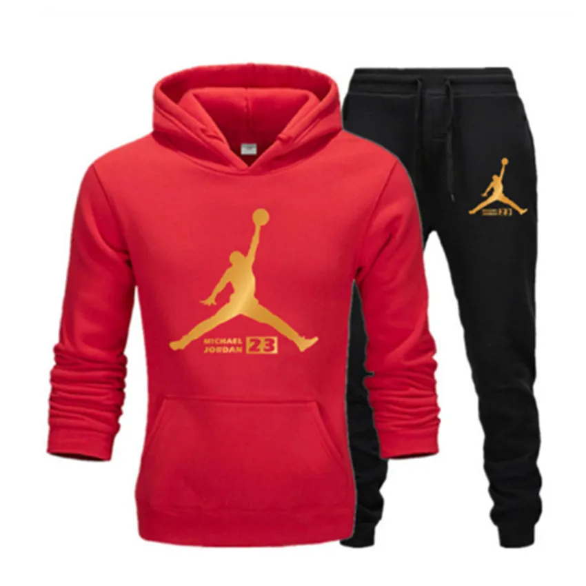 Новинка 2019 брендовый спортивный костюм модная спортивная одежда для мужчин JORDAN 23