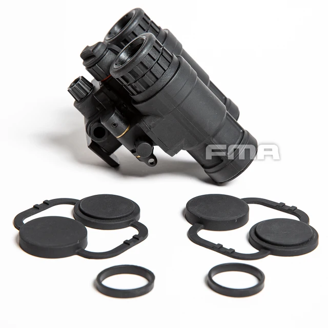 Copertura Tattica In Gomma Per Obiettivo PVS15 - Protezione Per Occhiali Visione Notturna | Modello Fittizio - Foto 4