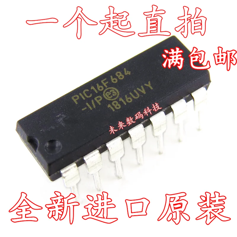 10 шт./лот PIC16F684-I/P SOIC-14