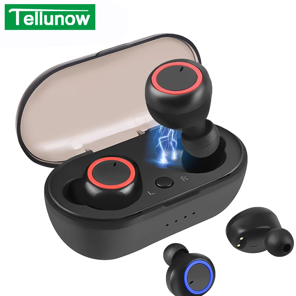 W12 TWS Bluetooth 5,0 спортивные наушники с многофункциональным сенсорным контроллером наушники с зарядным устройством для мобильного телефона Xiaomi IOS Android