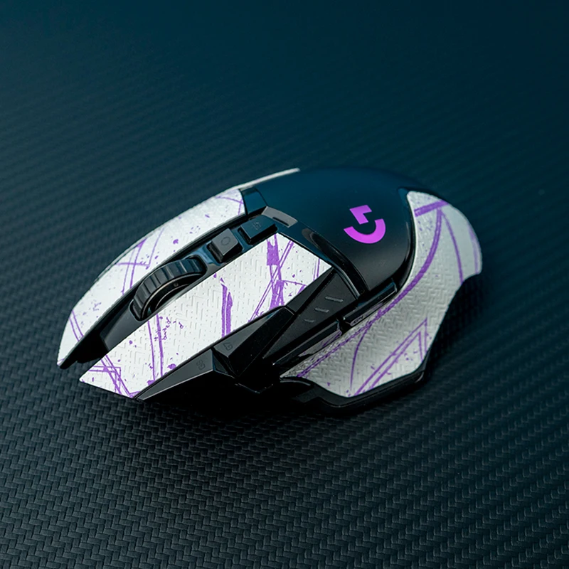 Противоскользящая наклейка для мыши Logitech G502 Hero беспроводная на кожу боковой