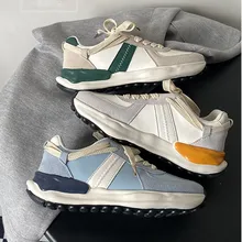 

Spring/Autumn 2022 Fashion Sneakers Shoes for Women Mixed Colors Lace-up Zapatos De Mujer Luxury Platform Sneakers Lady Shoes