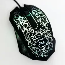 Светодиодный игровой usb-кабель с 3 кнопками в любом месте, где вам нужна мышь для стильного дизайна 1,2 м с отличительным видом. ПК ноутбук
