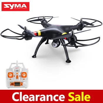 

SYMA X8C Drone With Camera HD 2.4G 4CH 6 Axis Drone Professional RC Quadcopter shatter resistant Toy Birthday Gift Black Color