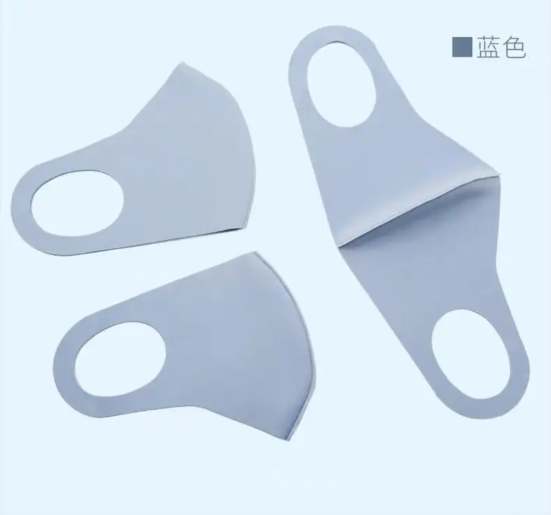 Black Mask Blue Pink Dust Mask On The Mouth Face Masks Anime Mascaras Pm2.5 Anti-fog Mouth Maska Unisex Travel Protection