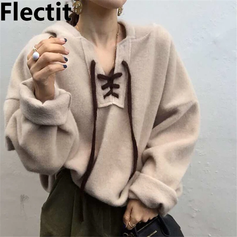 womens chunky hoodies