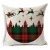 Christmas pillowcase lattice sofa car cushion home decoration linen cushion cover Christmas gift 2021 new 18*18 inch 8