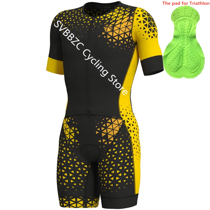 Мужской спортивный костюм для триатлона, спортивная одежда, Ropa Ciclismo Maillot, Быстросохнущий комплект одежды из Джерси для велоспорта - Цвет: 5-Pic Color