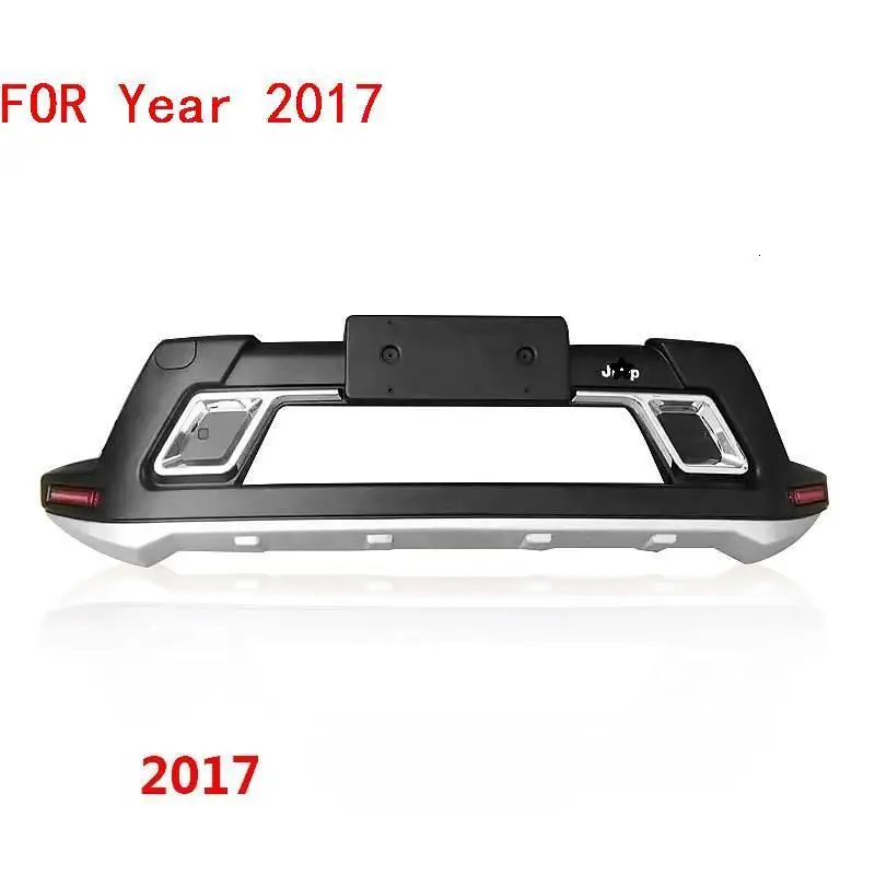 Automovil запчасти Модифицированная модификация аксессуар Стайлинг задний диффузор Тюнинг автомобиля Передние Губы бамперы 16 17 18 для JEEP Компас