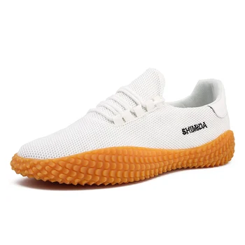 

Hot Sale Mens Casual Shoes Men Sneakers Slip on Breathable Casual Shoes Men Mesh Summer Shoes Flat Fashion Big Size 39-46