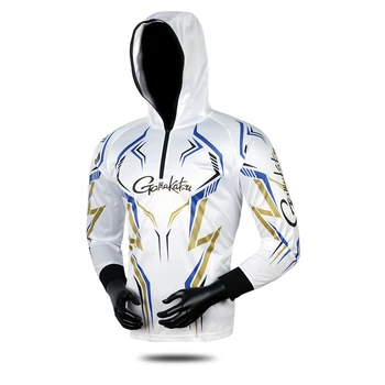 

2020 Men Hoodies Fishing Clothing Long Sleeve Outdoor Breathable Fishing Shirts Anti UV Quick Dry Cycling Hiking Clothes Camisas