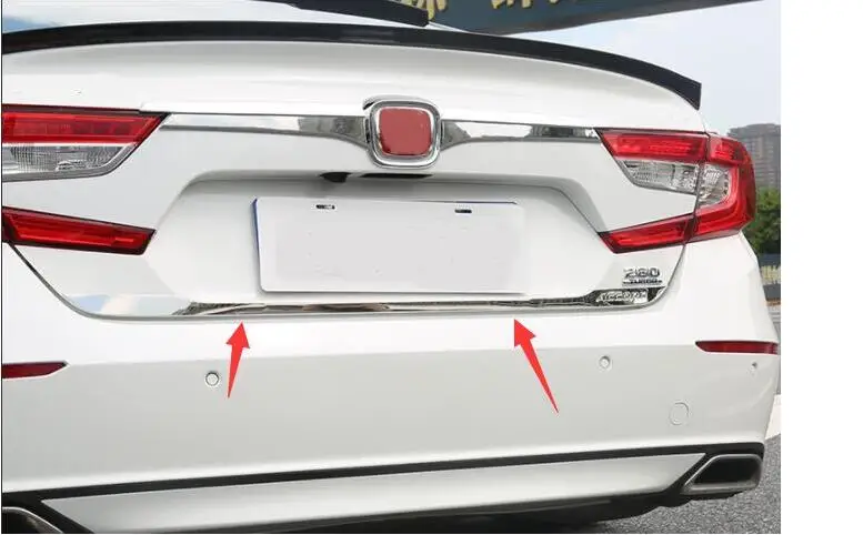 Для Honda 10 поколение Accord резерв коробка украшения полосы модифицированный шлейф двери украшения яркая полоса