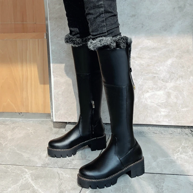 Womens Shoes Boots Knee-high boots Save 51% Balmain Leather Boots Black 