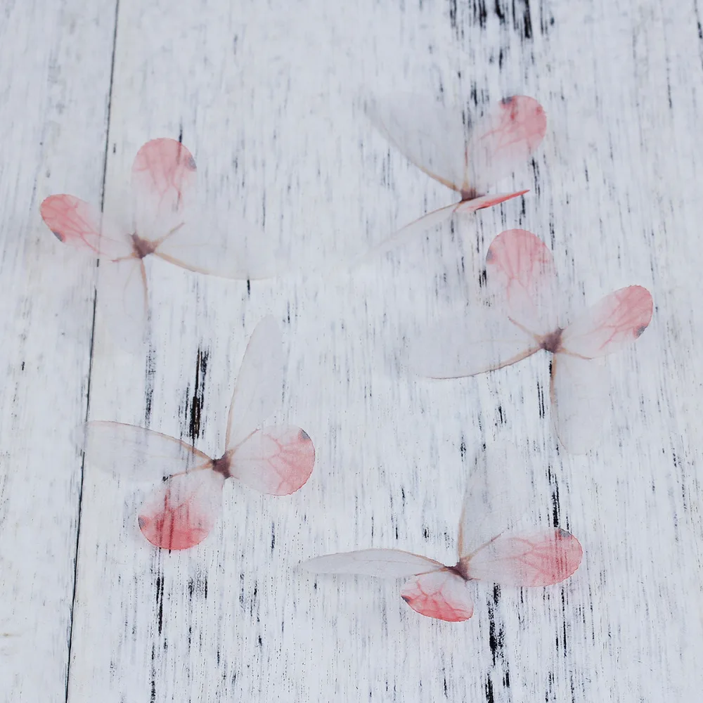 Butterfly for DIY Craft Bracelet Earring Jewelry Making Clothing Accessory Decor 5cm 5PCs jewelry making supplies craft supplies