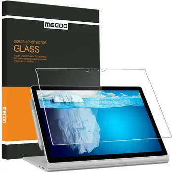 

MEGOO Surface Book 2 15" Tempered Glass Screen Protector Compatible for Microsoft Surface Book 2 15 Inch