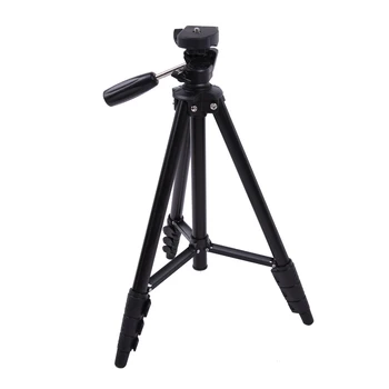 

Universal Portable Digital Camera Camcorder Tripod Lightweight Aluminum Stand for DSLR Cameras Nikon Canon Sony VCT-680