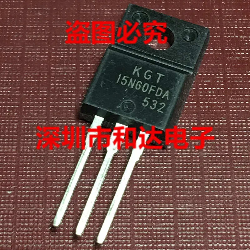 

5pcs KGT15N60FDA 15N60FDA TO-220F