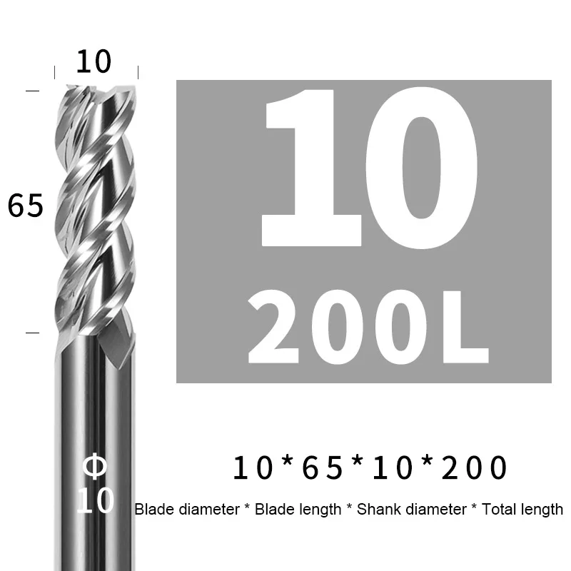 lathe spindle Carbide End Mill Aluminium HRC55 3F Milling Cutter Acrylic Wood Copper Plastic Cutting Tool CNC Maching Milling Tools Endmils bison lathe chucks Machine Tools & Accessories