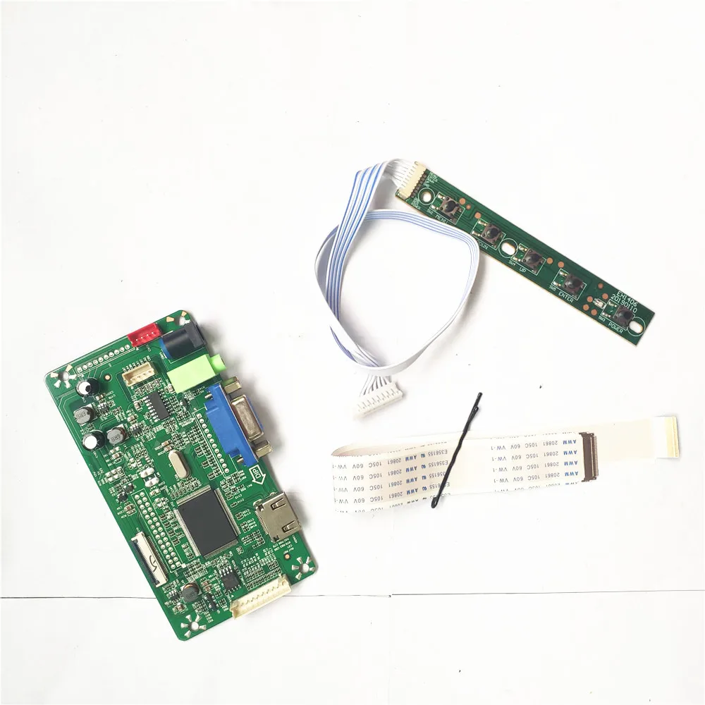 Для LP156WHU (TP)(D1)/(TP)(D2) 30Pin eDP VGA HDMI 15 6 &quotноутбук ЖК экран 1366*768 WLED дисплей контроллер