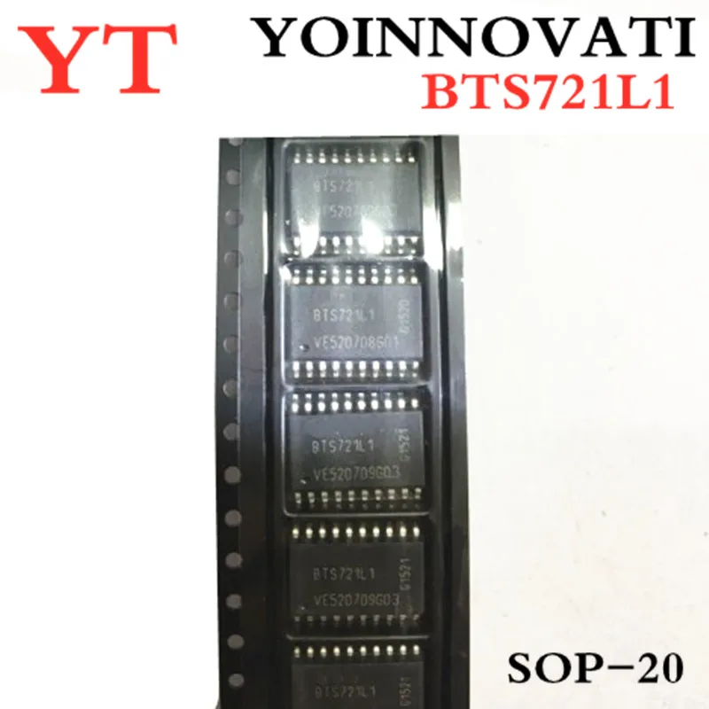 5pcs//lot BTS721L1 BTS721 IC Switch HI-Side 4-CH 20SOIC