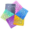 WZCX Tie-Dye Gradient Printing 55*55cm Square Headscarf Hip Hop New Fashion Unisex Cashew Flowers Headscarf Cotton Scarf 1