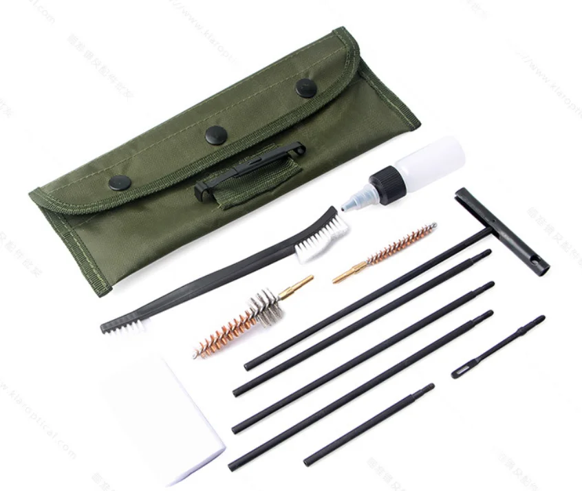 

1 Набор из плотный нейлоновый холщовый мешок M16 щетка для чистки трубки Комплект щеточка для чистки