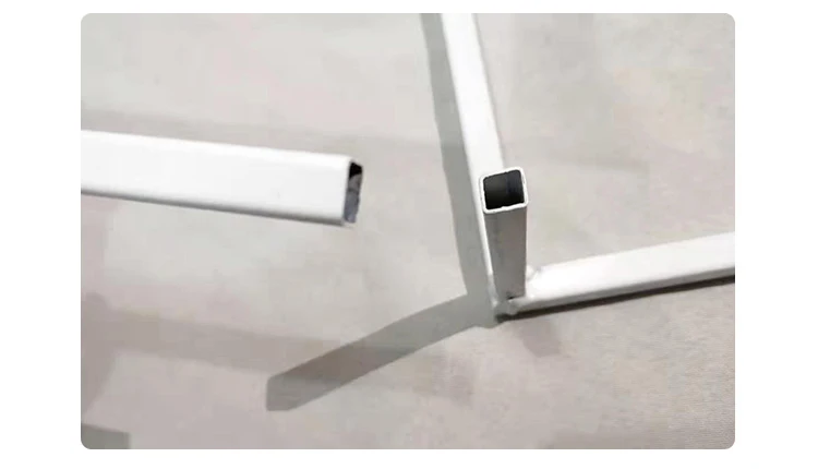 retangular de metal, formato de flor, para