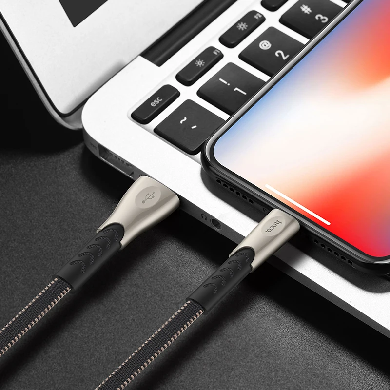 HOCO U48, 20 шт./лот,, 1,2 м, Прочный USB кабель для iPhone, кабель типа C, микрокабель для samsung, USB C, провод зарядного устройства
