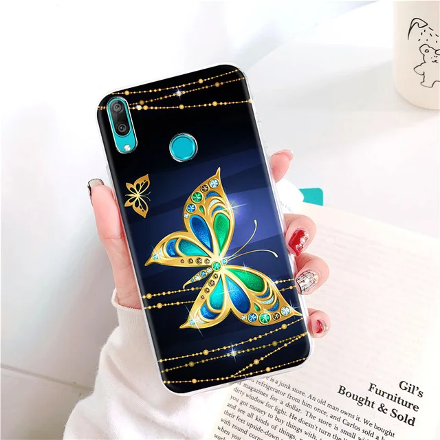 Case For Huawei Y7 Pro Case For HuaweiY7 Pro 2019 Y7 Prime 2018 Y7A Y7p Y 7 Soft TPU Phone Coque Fashion Phone Back Cover Funda C212