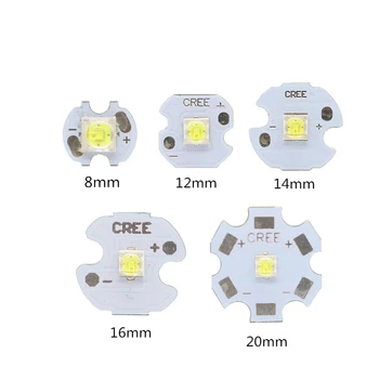 

SMD 3535 Cree XTE XT-E LED1- 3W 3.2-3.4V LED White High Power LED Chip With 20/16/14/12 / 8MM Diameter Aluminum Substrate