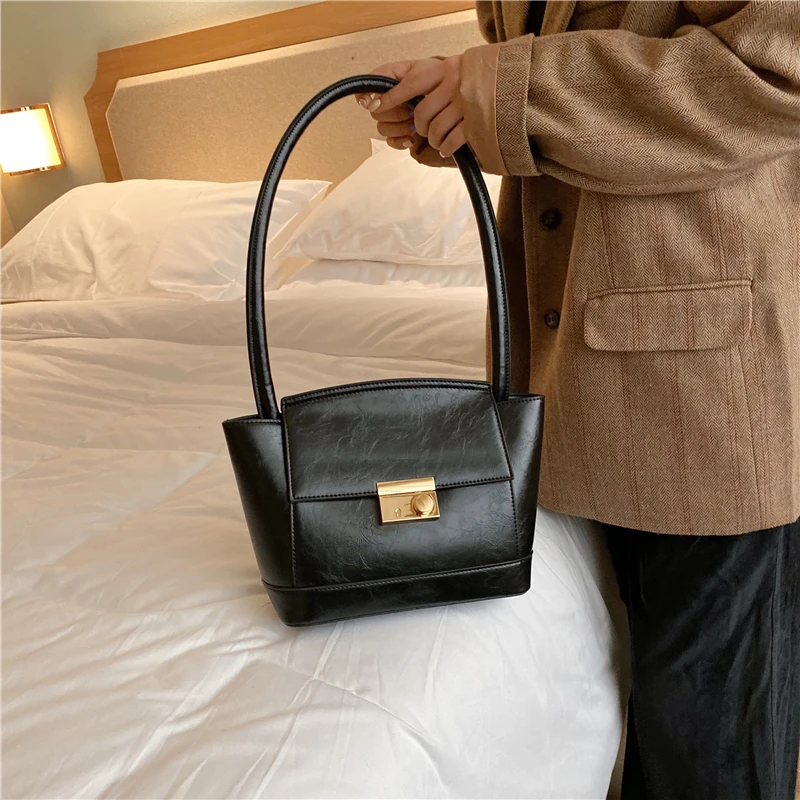 Брендовая маленькая сумка на плечо для женщин, сумки-мессенджеры, Дамская ретро кожаная сумка, кошелек, женская сумка через плечо, многофункциональная сумка