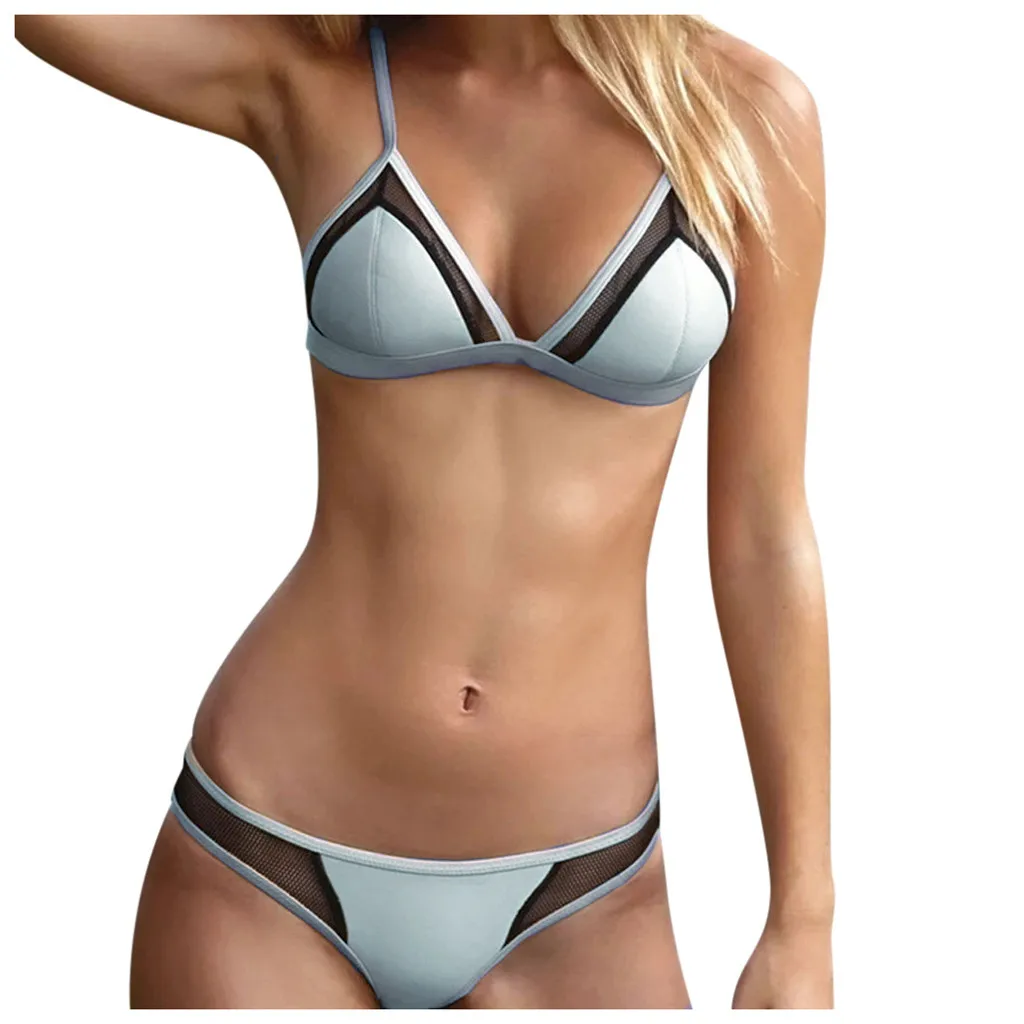 mesh thong swimwear