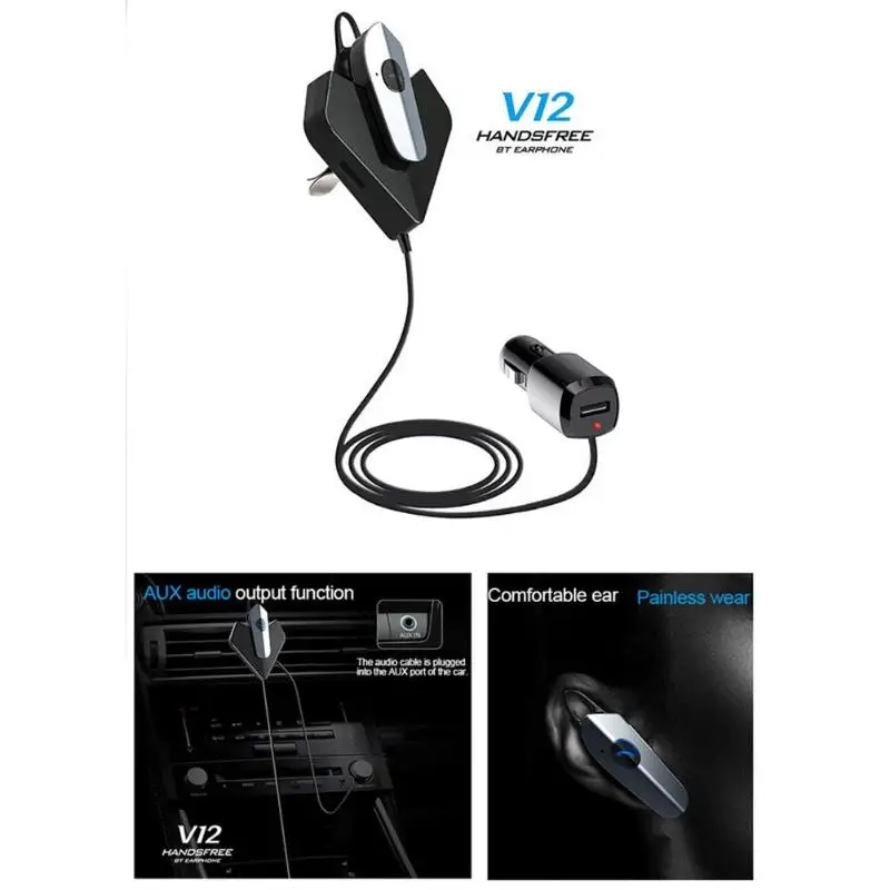 Автомобильный Bluetooth fm-передатчик 8,7x6x13,5 см, автоответчик, подвешивание MP3 плеера, гарнитура, автомобильное USB зарядное устройство для телефона