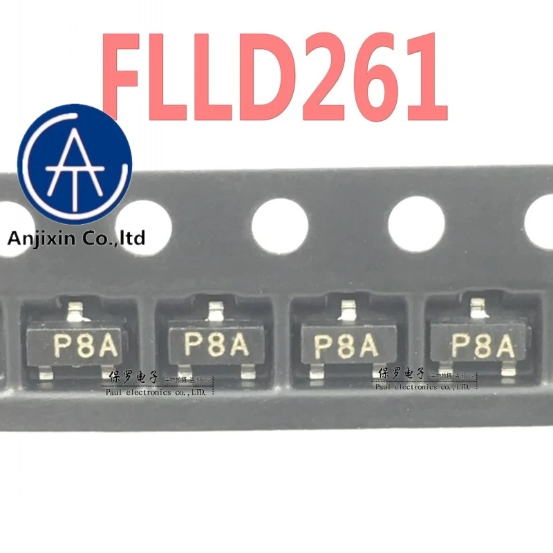

10 шт., 100% оригинальный и новый выпрямительный диод FLLD261, Шелковый экран, патч P8A SOT-23, в наличии