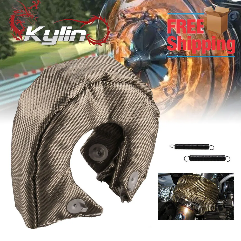 Titanium Turbo Blanket Heat Shield Turbocharger Barrier Wrap Housing
